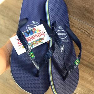 Havaianas de borracha masculinas disponíveis para venda em atacado.