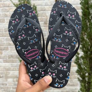 Havaianas Femininas com Silk: Conforto e Estilo Único.